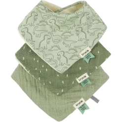 Trixie                    Bavoir bandana 3-pack mix    Daring Dino