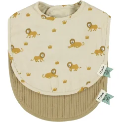 Trixie                    Bavoir nouveau-né 2-pack mix    Lively Lion