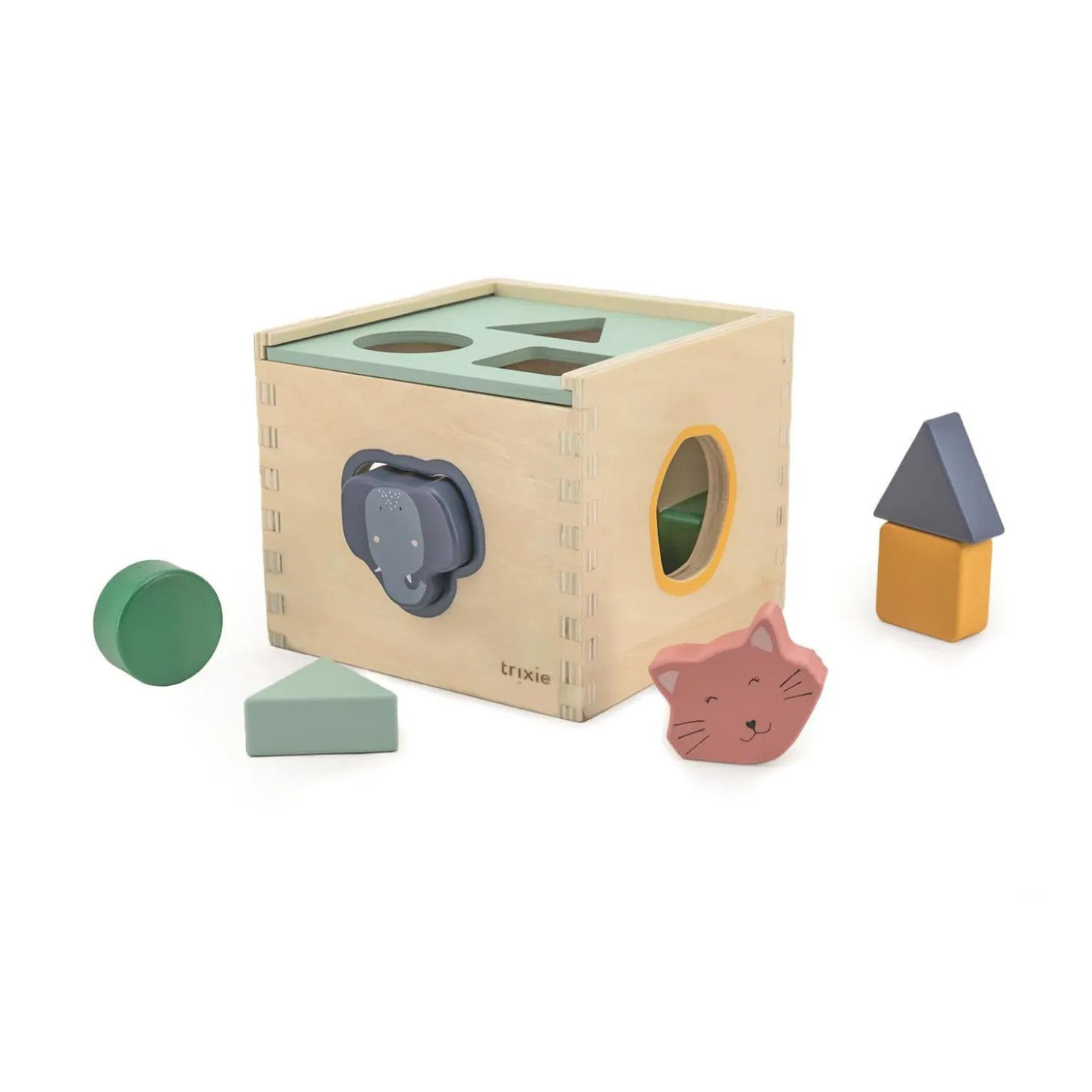 Trixie Boîte à formes en bois Multicolore
