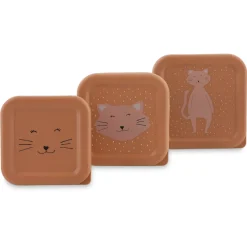 Trixie Boîtes à goûter 3 pièces Mrs. Cat