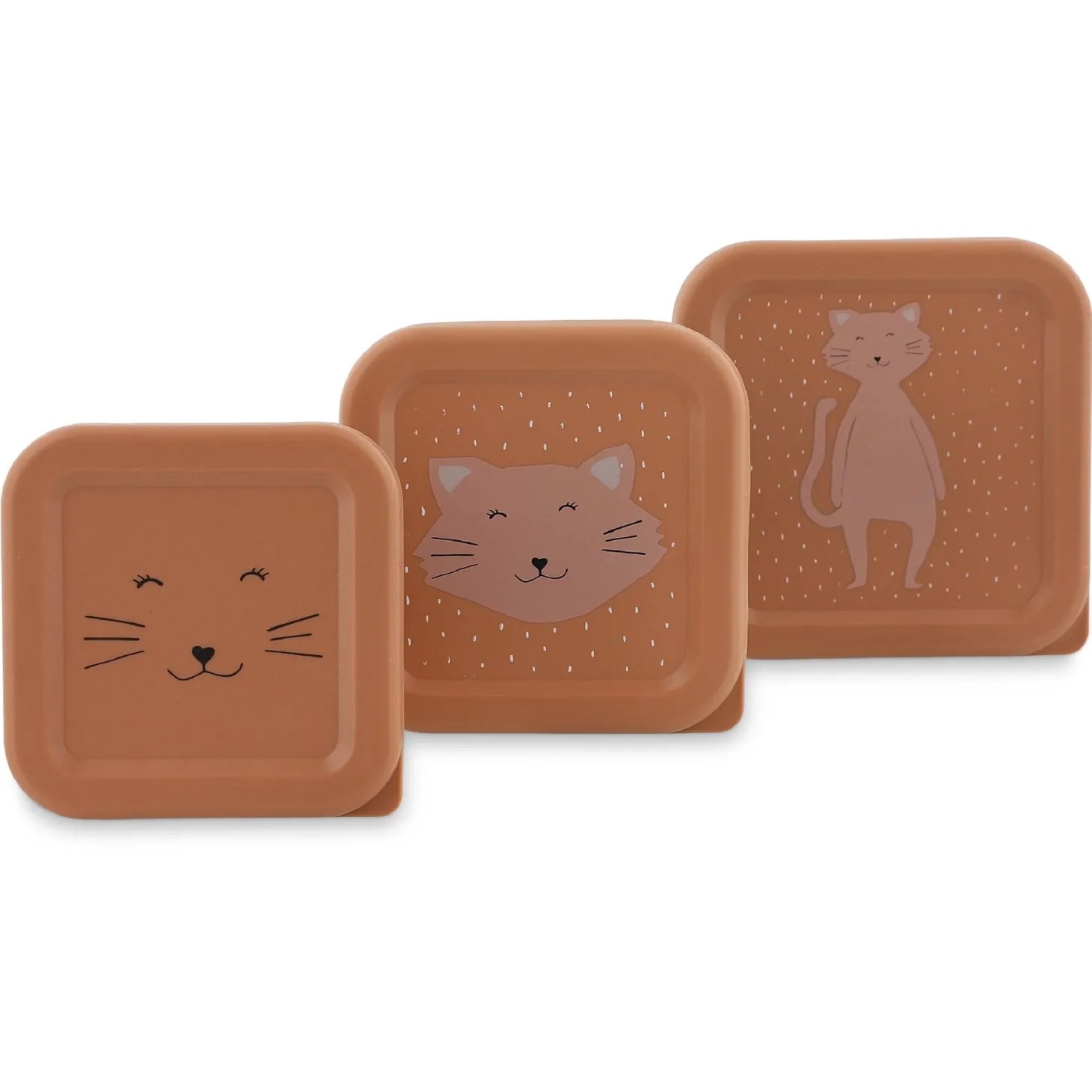 Trixie Boîtes à goûter 3 pièces Mrs. Cat
