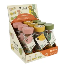 Trixie Bâton de pluie en bois boîte 9 pièces Multicolore 9 Pièces