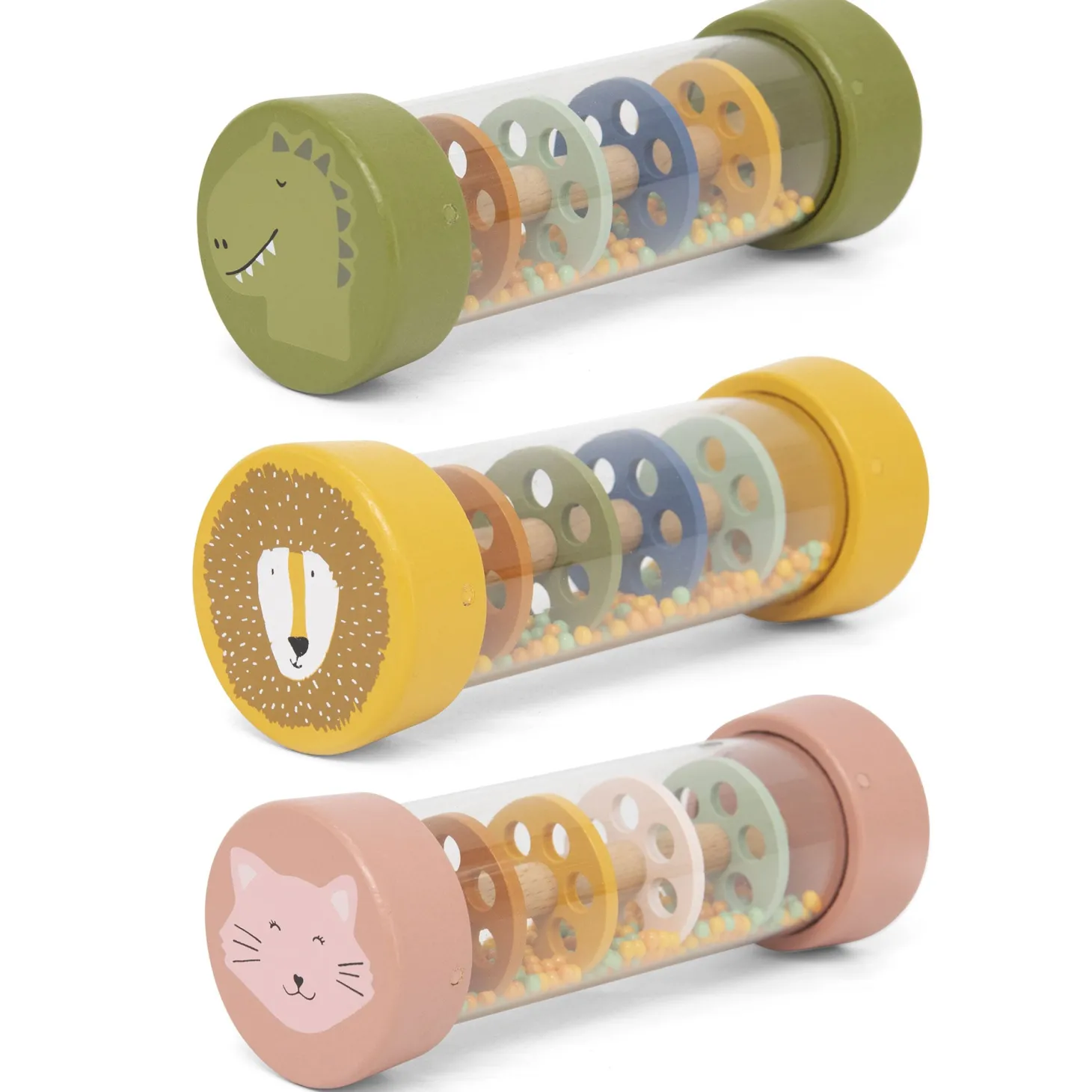 Trixie Bâton de pluie en bois boîte 9 pièces Multicolore 9 Pièces