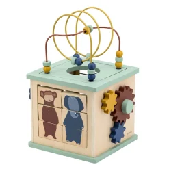 Trixie Cube d'activités 5 en 1 en bois