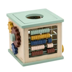 Trixie                    Cube d'activités 5 en 1 en bois