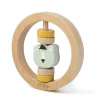 Trixie                    Hochet rond en bois - Mr. Polar Bear