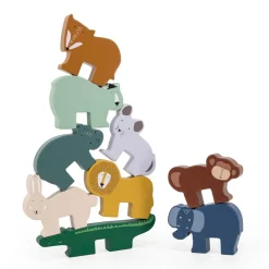 Trixie Jeu d'empilage d'animaux en bois