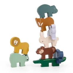 Trixie                    Jeu d'empilage d'animaux en bois