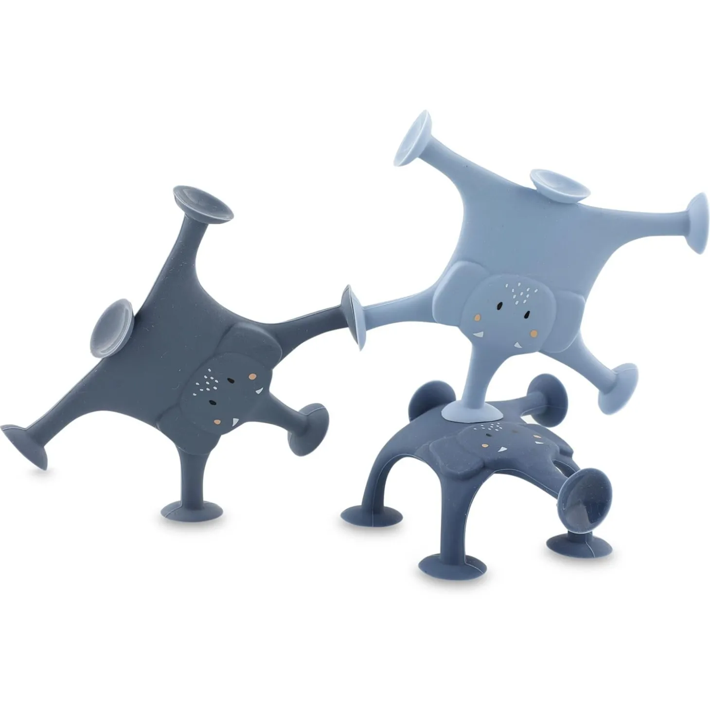 Trixie Jeu de ventouse Elephant bleue Mrs. Elephant bleue