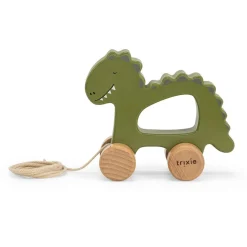 Trixie Jouet à tirer en bois Mr. Dino
