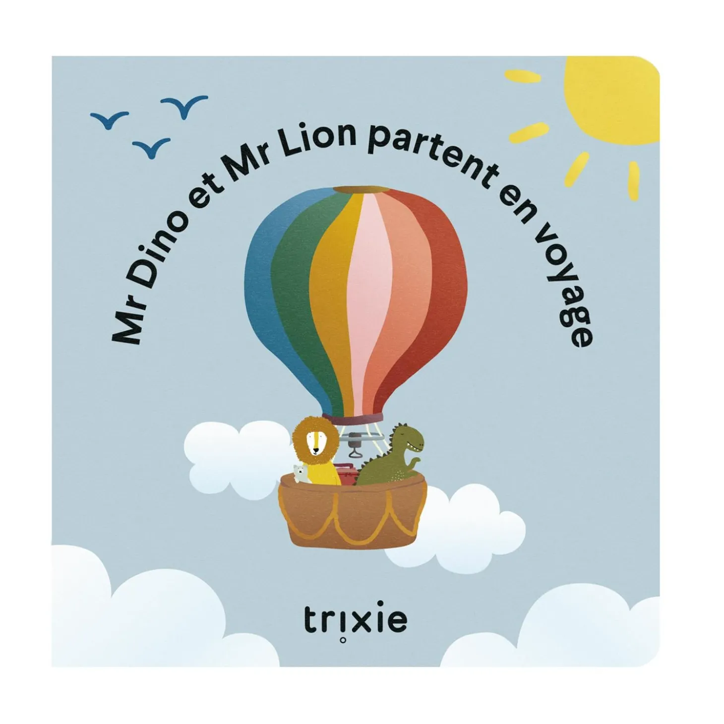 Trixie Livre de conte Dino et Lion en voyage