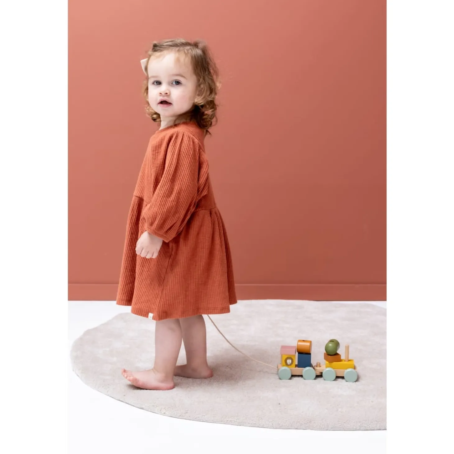 Trixie Mini train des animaux en bois Multicolore