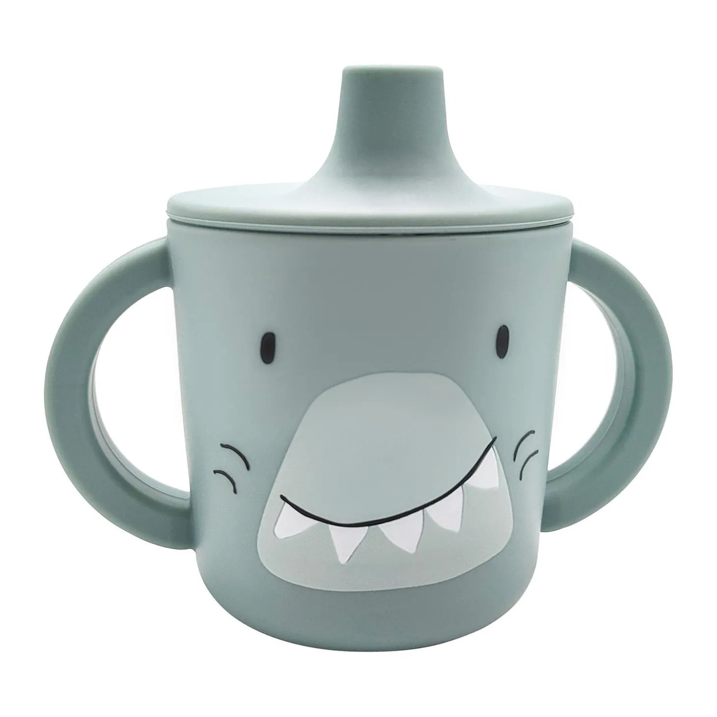 Trixie Tasse d'apprentissage en silicone Mr. Shark
