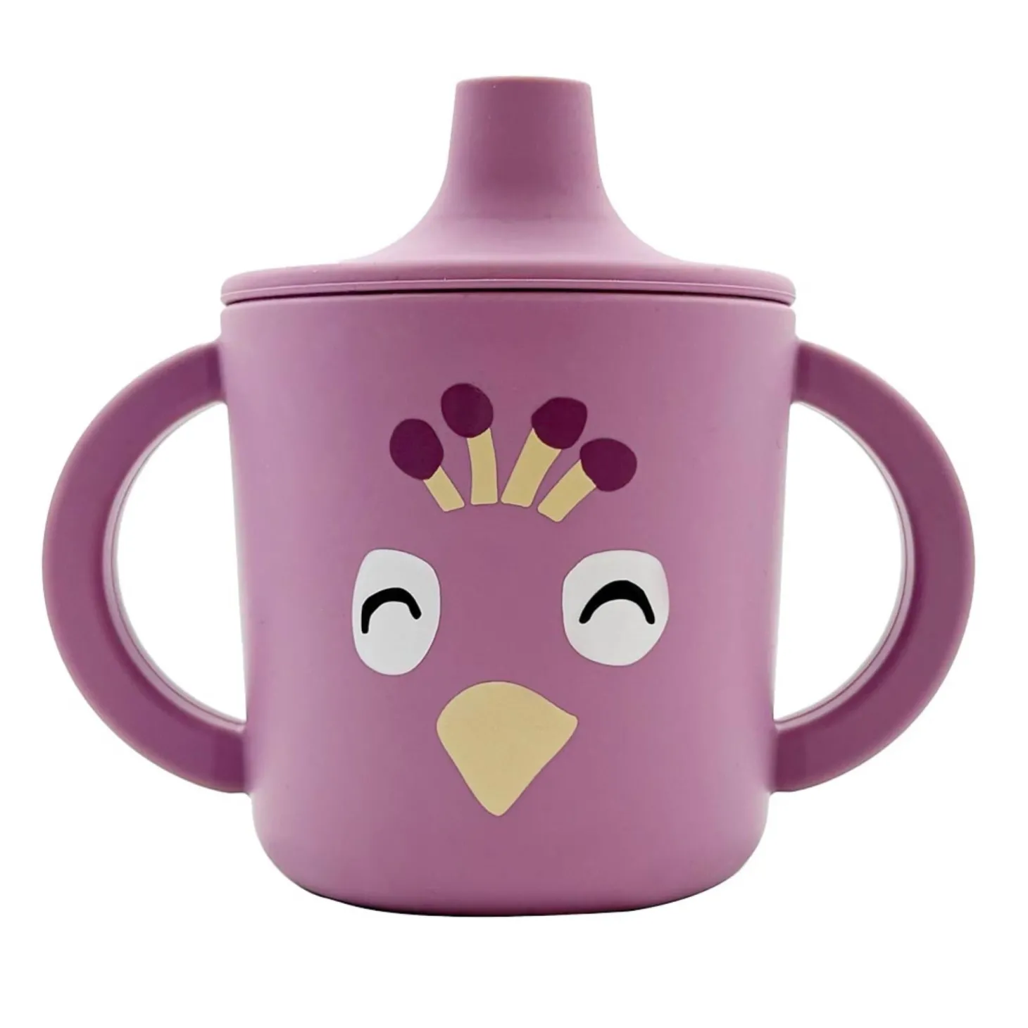 Trixie Tasse d'apprentissage avec poignées Mrs.Peacock