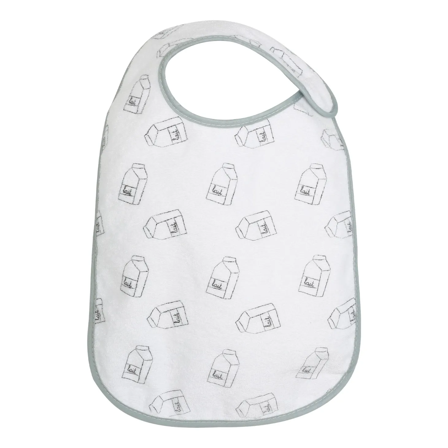 Trois Kilos Sept BAVOIRS NAISSANCE X5 Blanc, Gris 24x38 cm