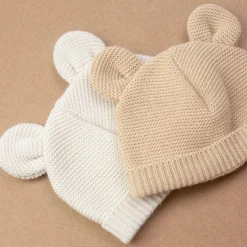 Trois Kilos Sept                    Bonnet Maille    Sable            0-1 mois