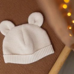 Trois Kilos Sept                    Bonnet Maille    Sable            0-1 mois