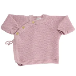 Trois Kilos Sept                    Brassière Maille    Vieux Rose            0-1 mois