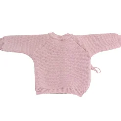 Trois Kilos Sept Brassière Maille Vieux Rose 0-1 mois