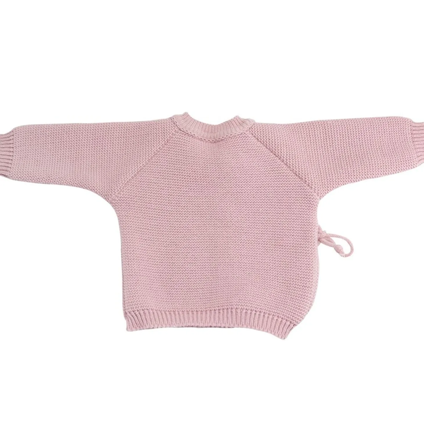 Trois Kilos Sept Brassière Maille Vieux Rose 0-1 mois