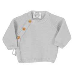 Trois Kilos Sept                    Brassière naissance point mousse    Gris            Naissance-1 mois
