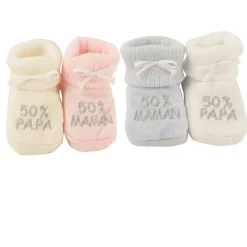 Trois Kilos Sept                    Chaussons bébé    50% Papa 50% Maman