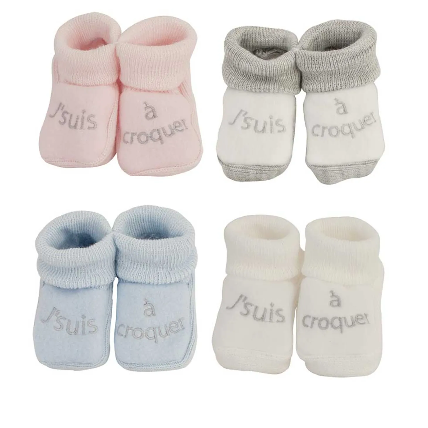Trois Kilos Sept Chaussons garçon Sophie J'Suis A Croquer