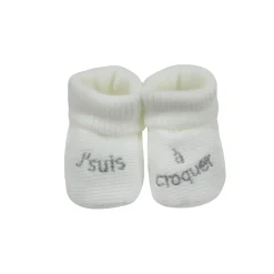 Trois Kilos Sept                    Chaussons Je suis à croquer    Naissance