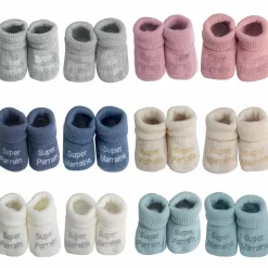 Trois Kilos Sept                    Chaussons Parrain/Marraine    Multicolore            Naissance +