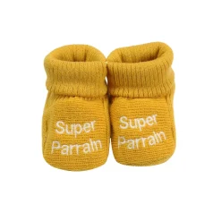 Trois Kilos Sept                    Chaussons super parrain marraine    Naissance