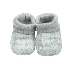 Trois Kilos Sept                    Chaussons super parrain marraine    Naissance