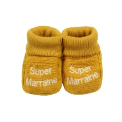 Trois Kilos Sept                    Chaussons super parrain marraine    Naissance