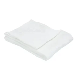 Trois Kilos Sept Couverture flanelle Ecru 80x100 cm