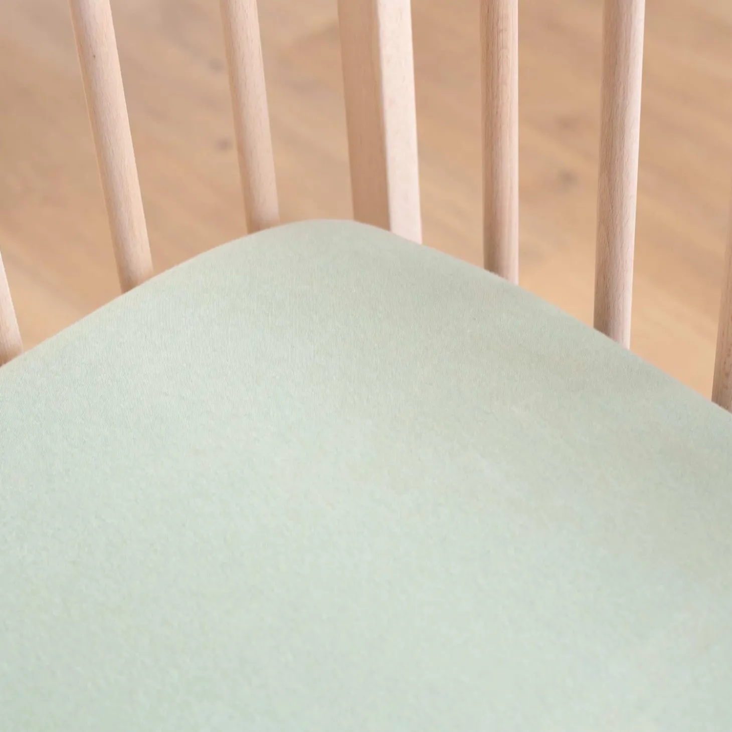 Trois Kilos Sept Drap Housse Bébé Vert Argile