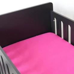 Trois Kilos Sept                    Drap Housse    Framboise            60x120 cm