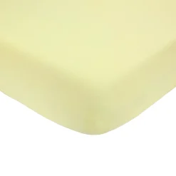 Trois Kilos Sept                    Drap Housse    Jaune            70x140 cm