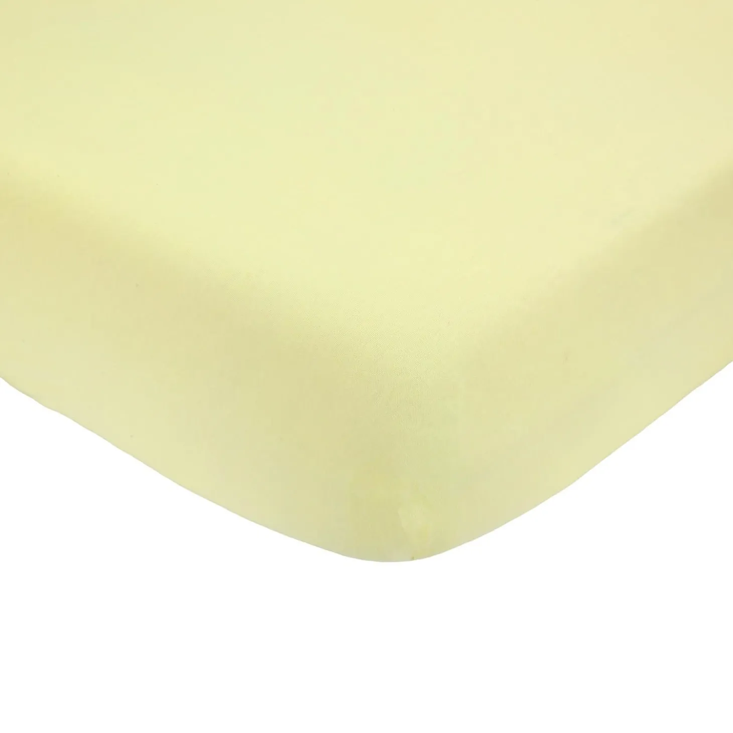 Trois Kilos Sept Drap Housse Jaune 70x140 cm