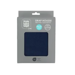 Trois Kilos Sept                    Drap Housse    Marine