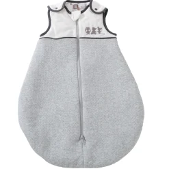 Trois Kilos Sept Gigoteuse Martin Et Ses Copains Blanc Et Gris 0-6 mois
