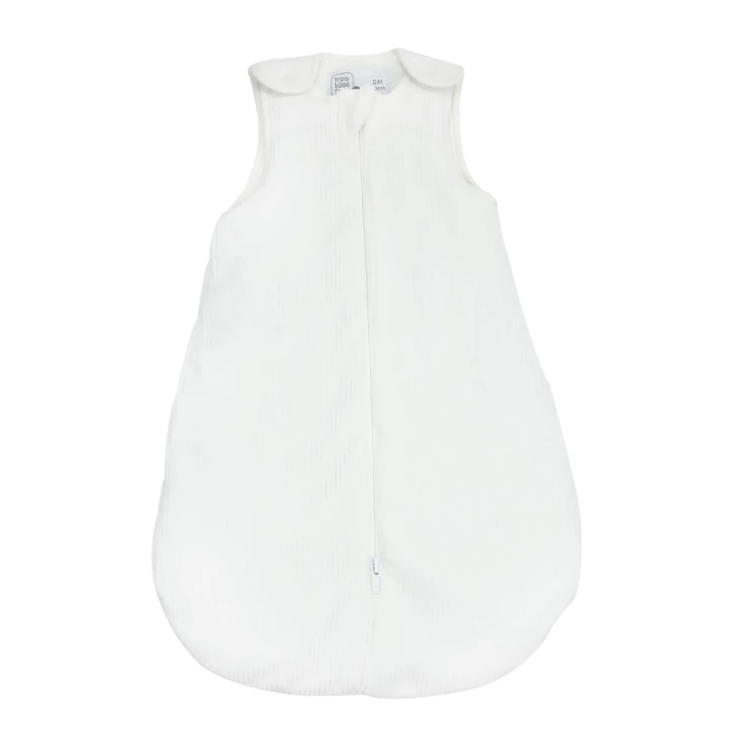 Trois Kilos Sept Gigoteuse 0/3m Blanc 55 cm