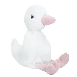 Trois Kilos Sept Grande peluche Oie Ecru / Vieux Rose