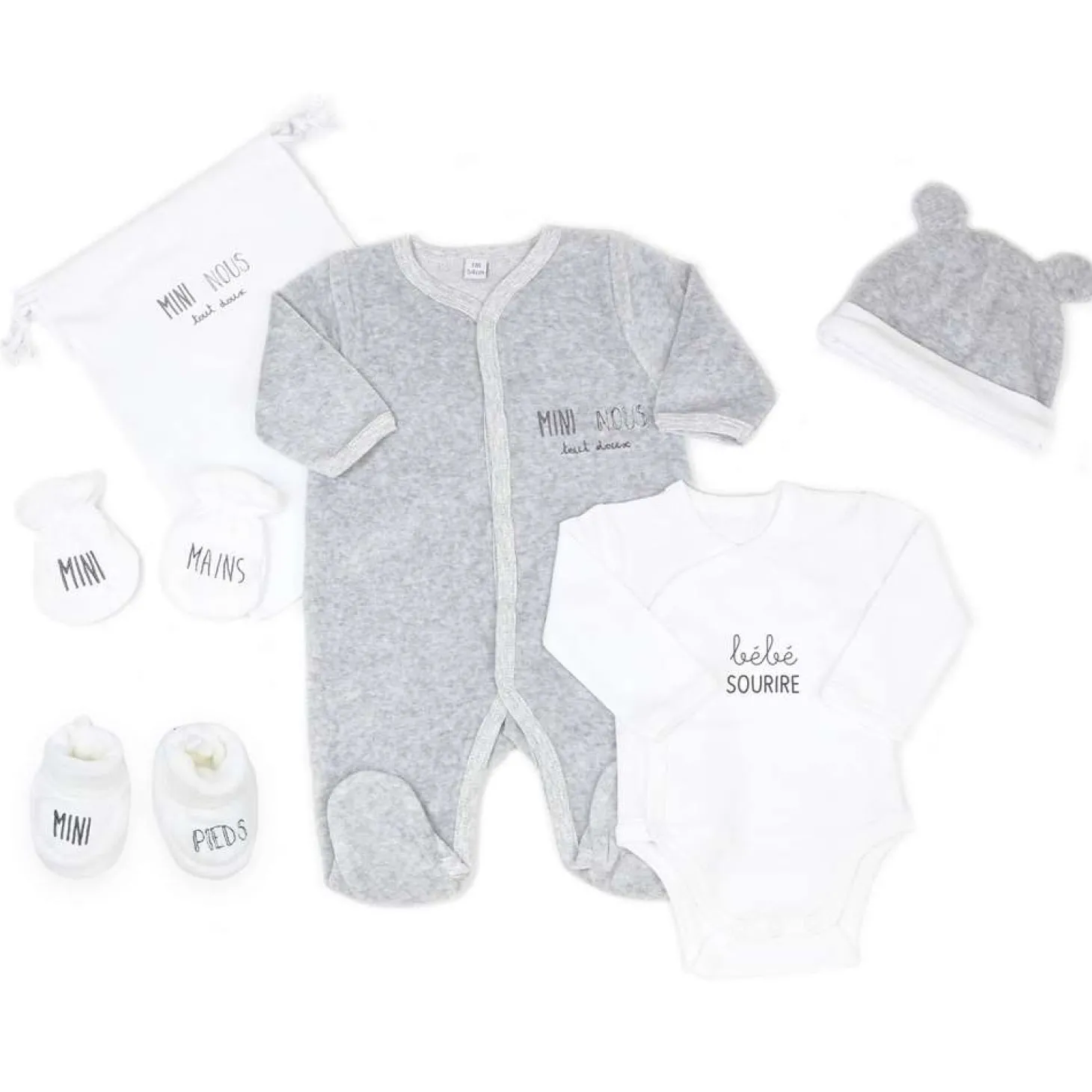 Trois Kilos Sept Kit naissance 6 pièces Mini Nous