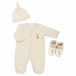 Trois Kilos Sept                    Kit naissance 3 pièces Sophie    Sable