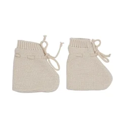 Trois Kilos Sept                    Lot Brassière + Bonnet + Chaussons    Sable            0-1 mois