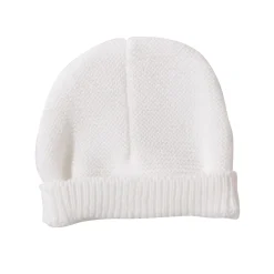Trois Kilos Sept                    Lot Brassière + Bonnet + Chaussons    Blanc