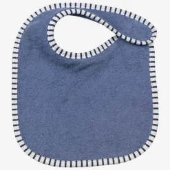 Trois Kilos Sept Lot de 7 bavoirs naissance Bleu 18x21 cm