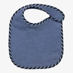 Trois Kilos Sept Lot de 7 bavoirs naissance Bleu 18x21 cm