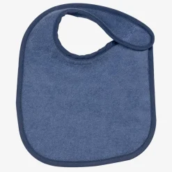 Trois Kilos Sept Lot de 7 bavoirs naissance Bleu 18x21 cm
