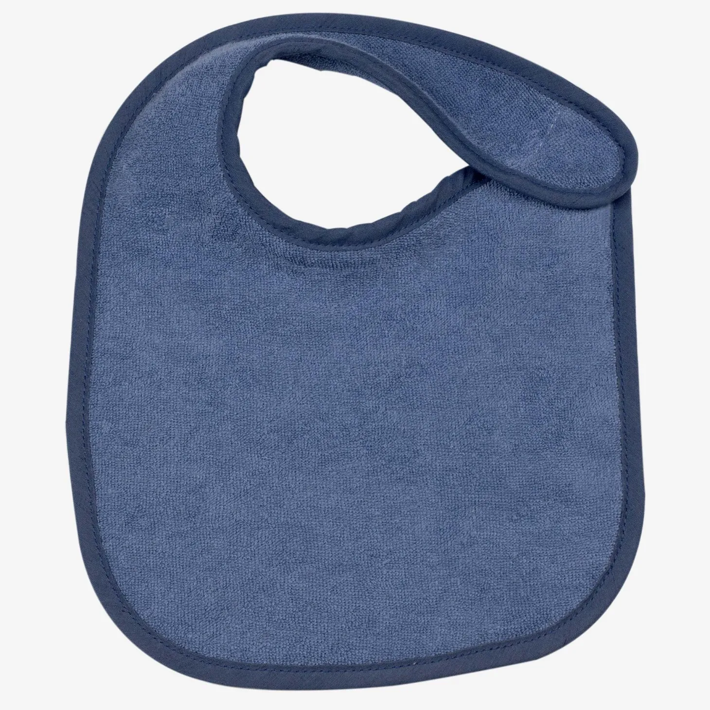 Trois Kilos Sept Lot de 7 bavoirs naissance Bleu 18x21 cm
