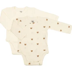 Trois Kilos Sept                    Lot de 2 Bodies Moka    Beige